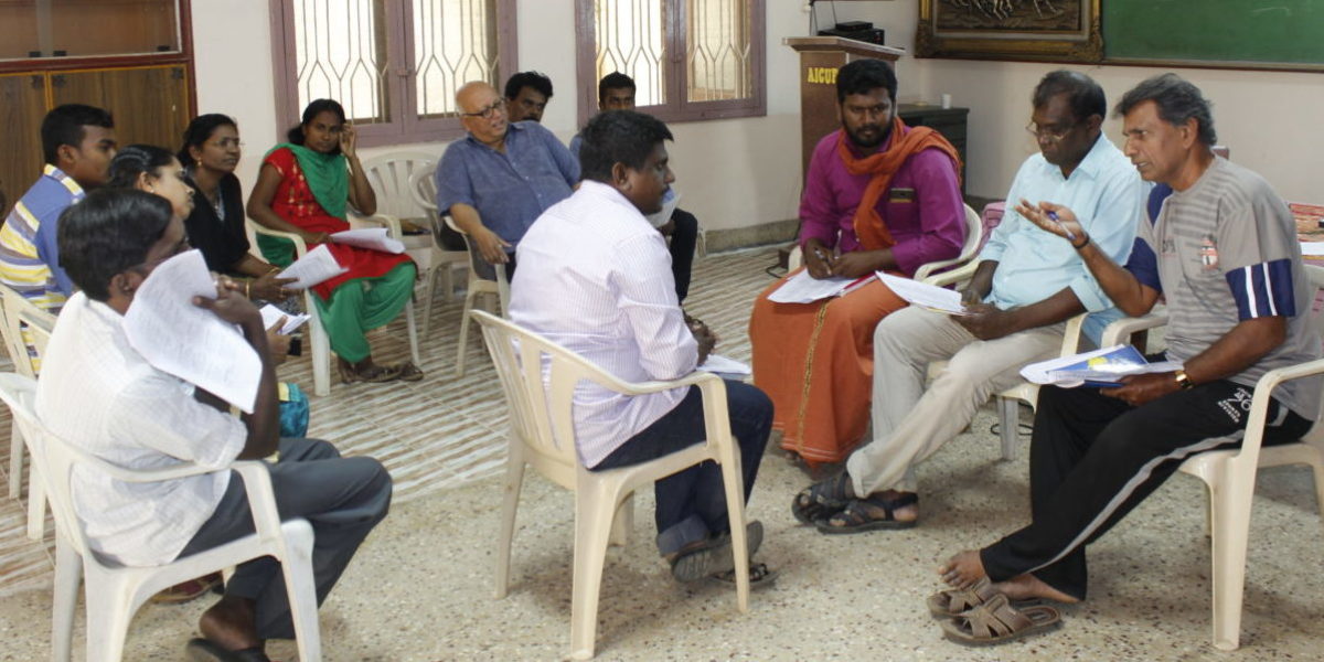 Formation en anglais pour le personnel de JRS à Tamil Nadu, en Inde (JRS)