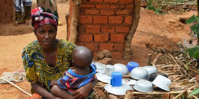 Refugee woman in burundi
