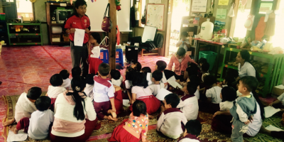 Peace education game in Myanmar