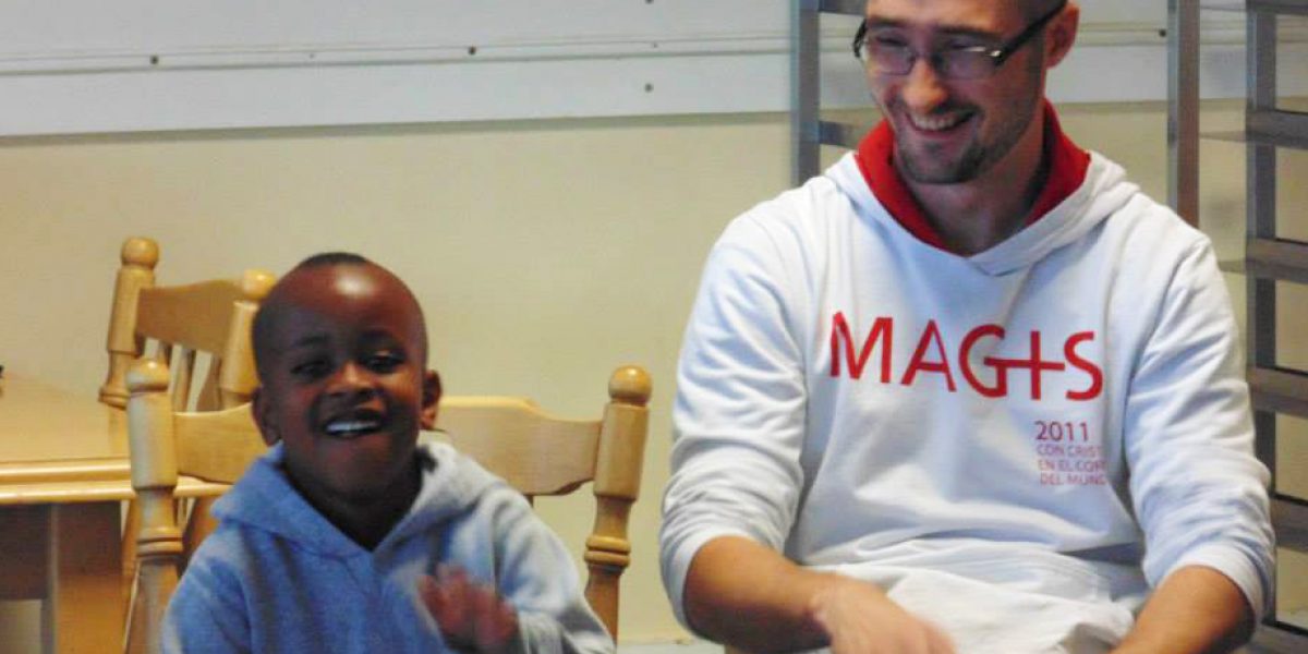 Drumming workshop in Balseskin, part of JRS Ireland's integration programming.