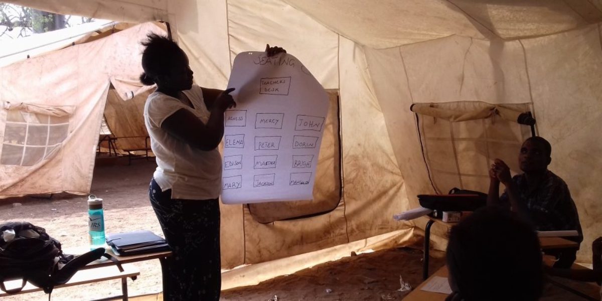Teacher training in Luwani Refugee Settlement, Malawi. (Jesuit Refugee Service)