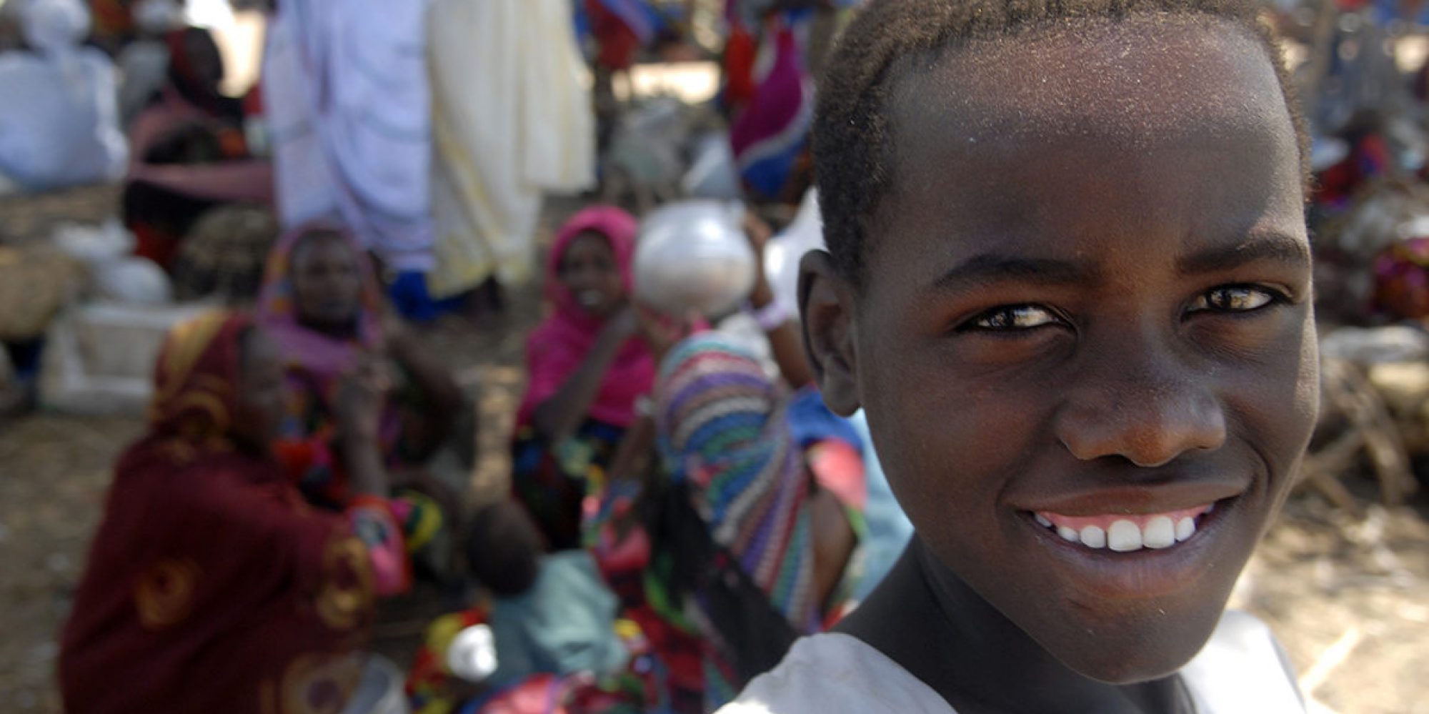 Boy in the Goz Amir Refugee Camp about six miles from Koukou, Chad.