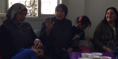 At a recent workshop in Lebanon, Noor, a Syrian refugee, reflected on the impact of JRS services on her life.
