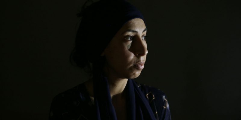 Layla, survivor of the Yazidi genocide.(Sergi Camara/JRS)