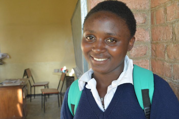 Anne Marie is a Dzaleka Scholarship Recipient
