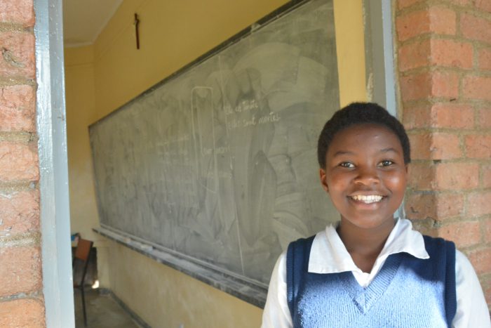 Zura is a recipient of the Naweza scholarship.