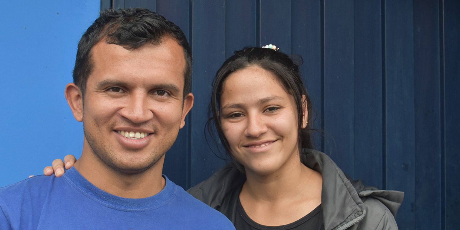 Yorbelys and Rafael found a community with the other families in the JRS-funded shelter in Quito, Ecuador.