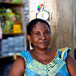 After graduating from a JRS business class, Jeannette was granted a small no-interest loan from JRS. She now runs her own business in Kampala, Uganda. (Denis Bosnic/Jesuit Refugee Service)