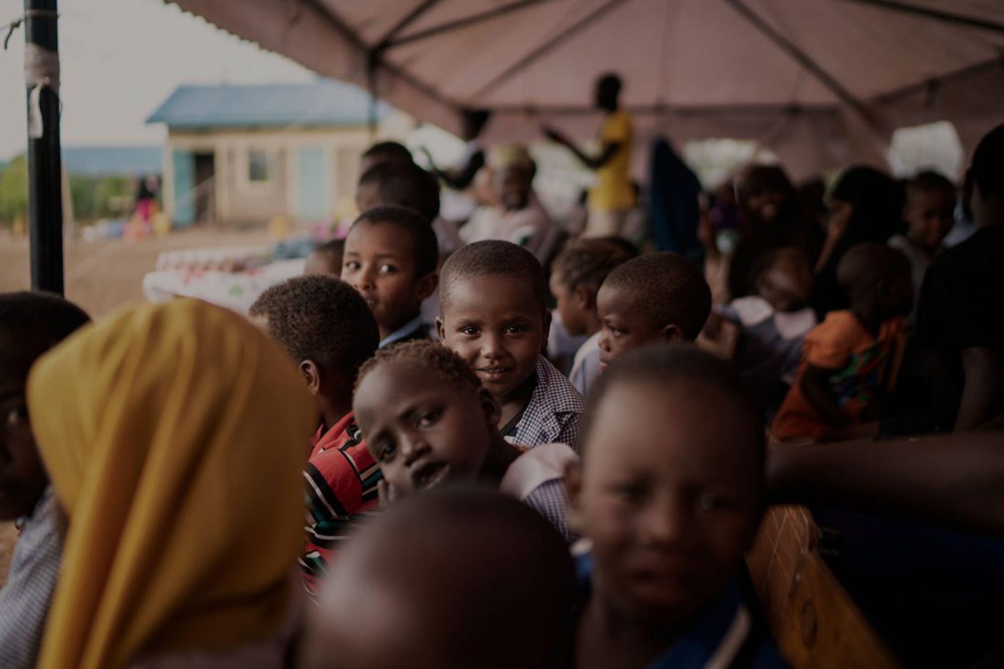 Refugee children in Kakuma camp, Kenya