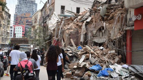 Damages of the Beirut explosion