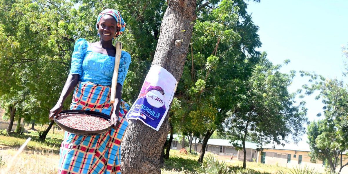 After partecipating at the Farmers Field and Business School programme by JRS Nigeria, Sarah has improved her source of livelihood and can sustain her family.