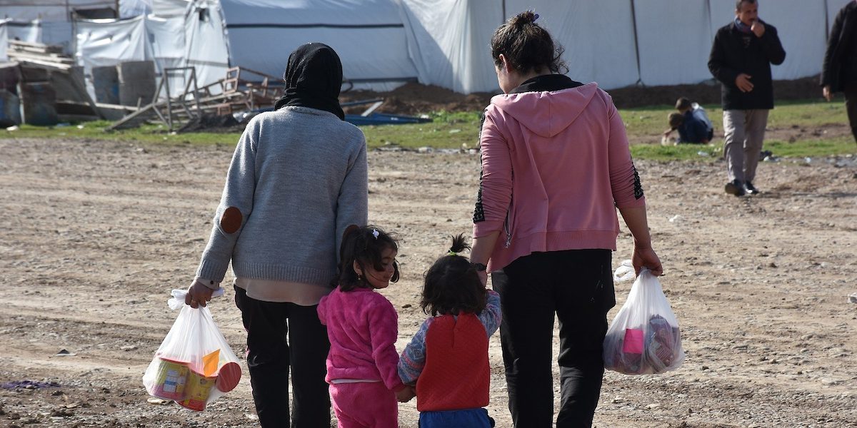 Hundreds of displaced families are still living in camps and settlements in Sharya and surrounding villages, in the Dohuk Governorate, northern Iraq.