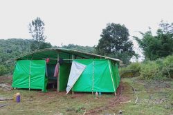 For IDPs in Myanmar, tarpaulin tents are the closest thing to a home.