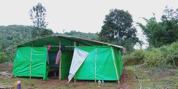 For IDPs in Myanmar, tarpaulin tents are the closest thing to a home.