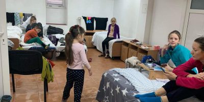 The Jesuit refugee house in Lviv welcomes displaced people affected by the conflict in Ukraine. Jesuit Refugee Service)