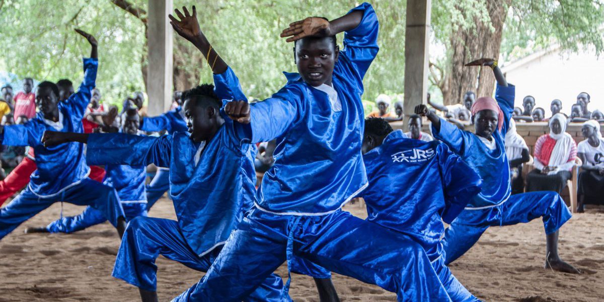 Displaced youth in South Sudan