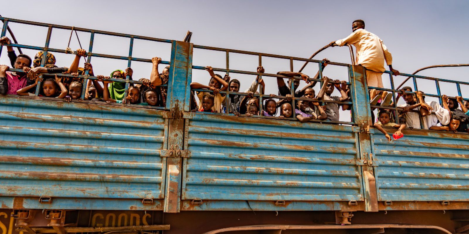 JRS releases a humanitarian appeal for Sudan, which one year after the escalation of the conflict is the world's largest displacement crisis. People fleeing the conflict in Sudan. Renk, Sudan/South Sudan border (Jesuit Refugee Service).