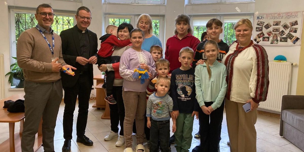 Angelo Pittaluga, JRS Head of Global Advocacy, visiting the JRS team in Ukraine (Jesuit Refugee Service). A witness account from the JRS Head of Global Advocacy after visiting the projects that JRS runs in Ukraine.
