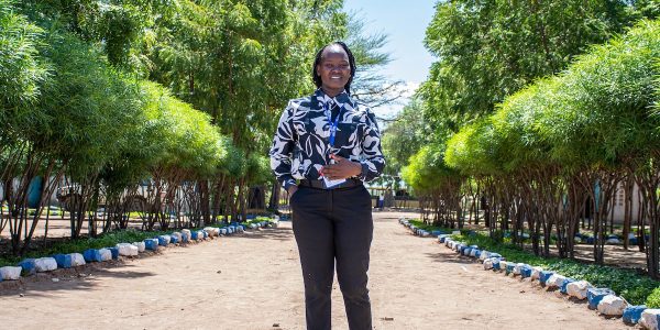 Recho Kibet, teacher of one of the schools run by JRS in Kakuma refugee camp (Jesuit Refugee Service).