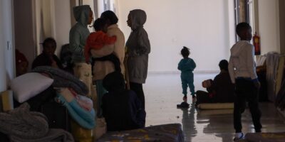 As violence in Lebanon continues, JRS pleads for the protection of civilians and calls for urgent action to build lasting peace. Displaced migrants in Beirut are finding refuge at the Jesuit church of St. Joseph (Jesuit Refugee Service).