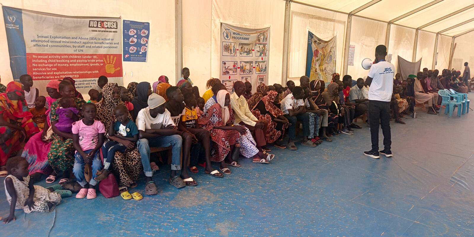 Sudan crisis: JRS supporting displaced people who crossed the broder with South Sudan