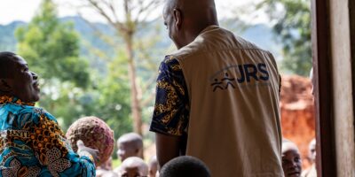 JRS staff visiting schools in Burundi (Jesuit Refugee Service)