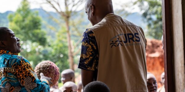 JRS staff visiting schools in Burundi (Jesuit Refugee Service)